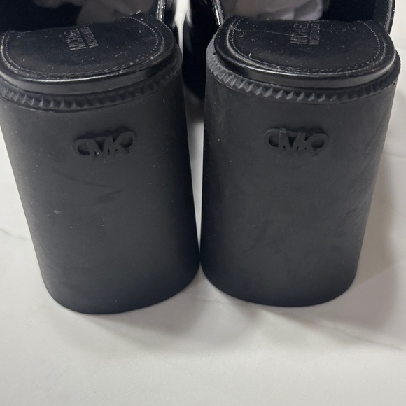 Michael Kors Black Patent Leather Mules - Picture 7 of 16